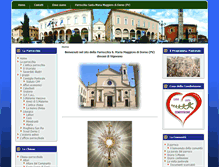 Tablet Screenshot of parrocchiadorno.org